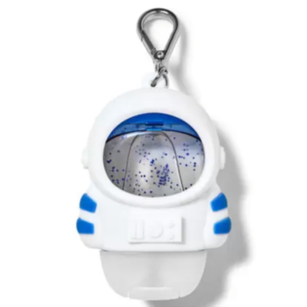 🚀🛰🎶🛸🤲NWT‼️Bath & Body Works Noise-making Astronaut Holder with Sanitizers - Picture 8 of 13